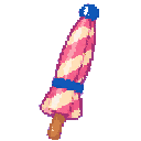 Striped Beach Umbrella